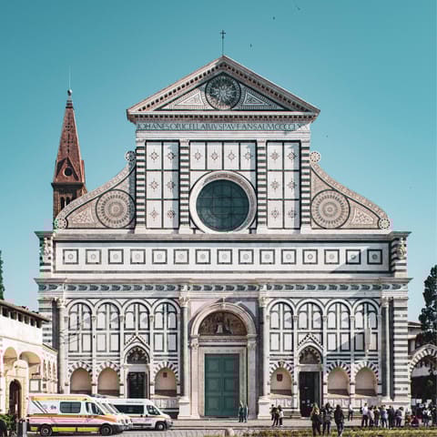 Take a short stroll and be in the historic heart of the city