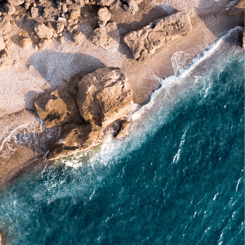 Enjoy a slow-paced coastal escape on the shores of Kolympia