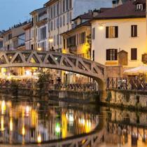 Stroll along the canals in Navigli