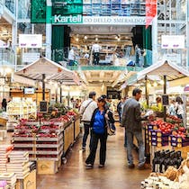 Browse the market at Eataly