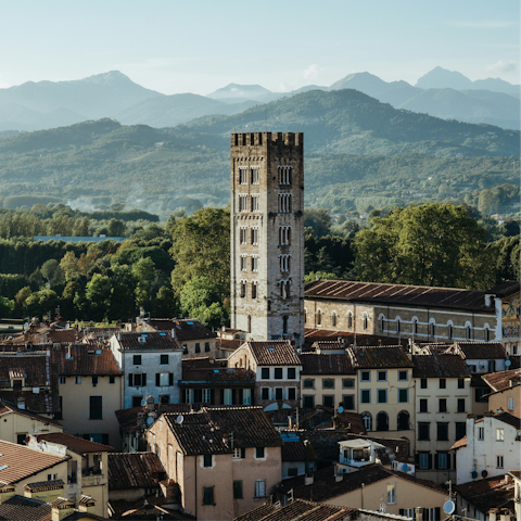 Discover the charms of Lucca on foot
