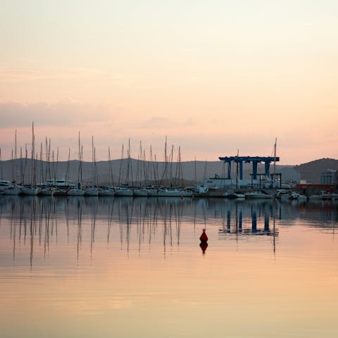 Stroll to Murter's marina in eleven-minutes