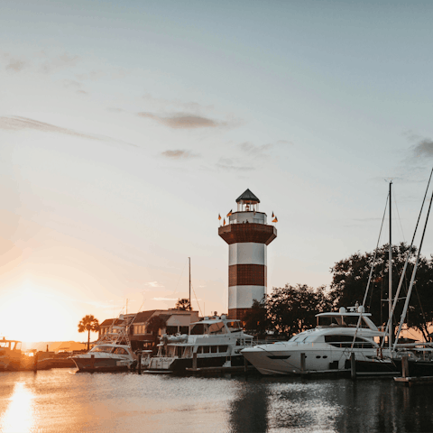Soak up the stunning landscapes of Hilton Head Island