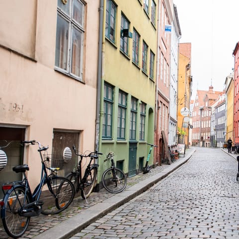 Stay in the heart of Copenhagen's downtown