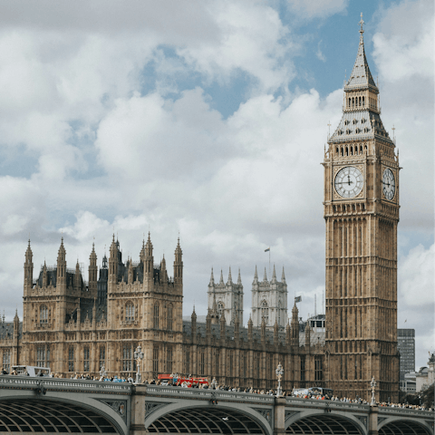 Hop on a direct train to London and be there in no time
