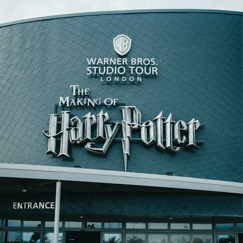 Discover the Harry Potter Studio Tour just a short drive away