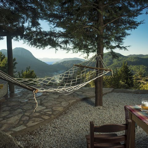 Lay around in paradise with a good book