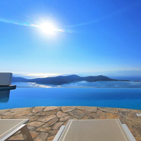 Balance peaceful poolside lounging with days on the beach