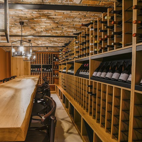 Open up a bottle found in the wine cellar and appreciate Croatia's wine tradition firsthand