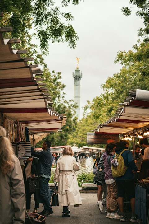 Pick up an antique at the Bastille's weekly market