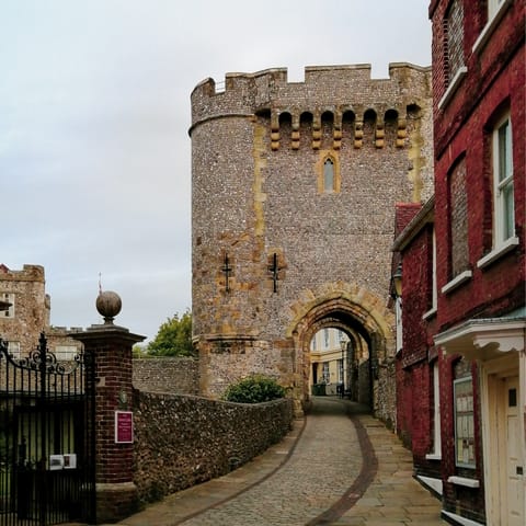 Visit the market town of Lewes, a short drive away