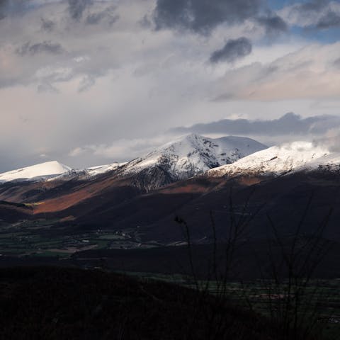 Go for hikes among the Sibillini Mountains National Park