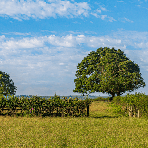 Explore the sublime surrounding countryside