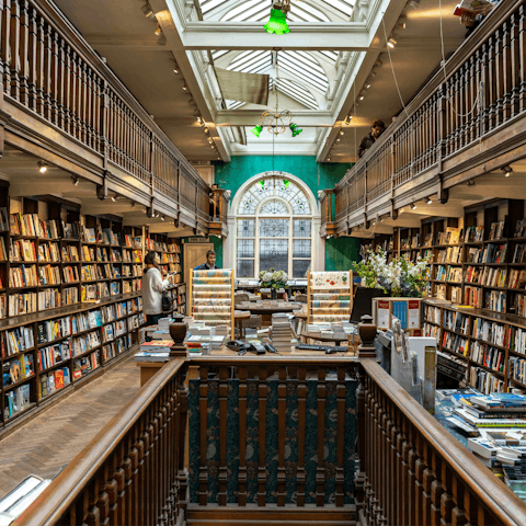 Unleash your inner bookworm at the famous Daunt Books