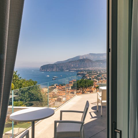 Soak up stunning views from every bedroom