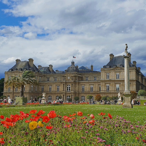 Stroll to the Luxembourg Gardens, an eleven-minute walk away