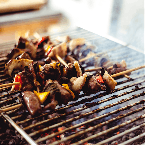 Cook up a feast on the outdoor grill