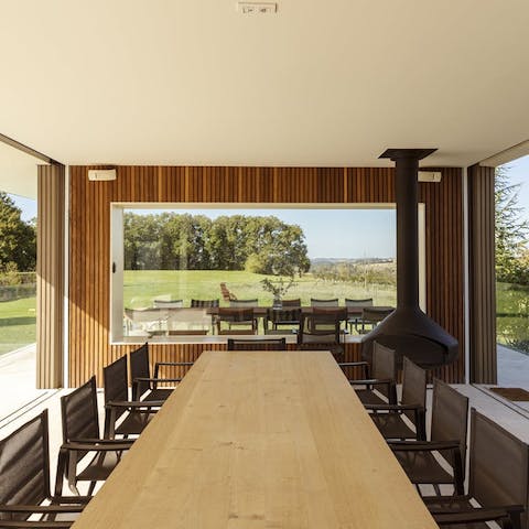 Invite a private chef to prepare a beautiful French meal