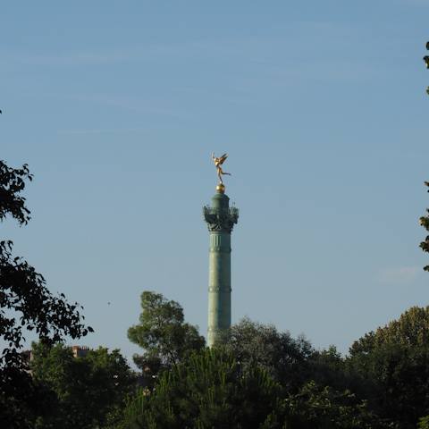 Immerse yourself in the history of the Place de la Bastille – it’s within walking distance