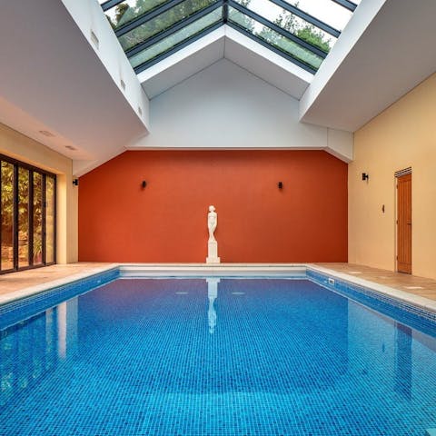 Feel a wonderful sense of wellbeing after a swim