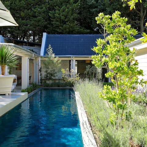 Look forward to lazy days beside the pristine pool