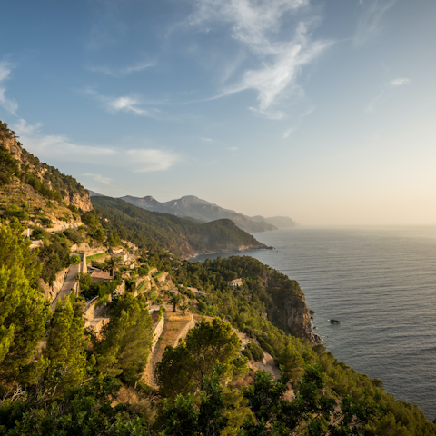 Splash in the shallows of Cala Gata beach – it's a five-minute drive away