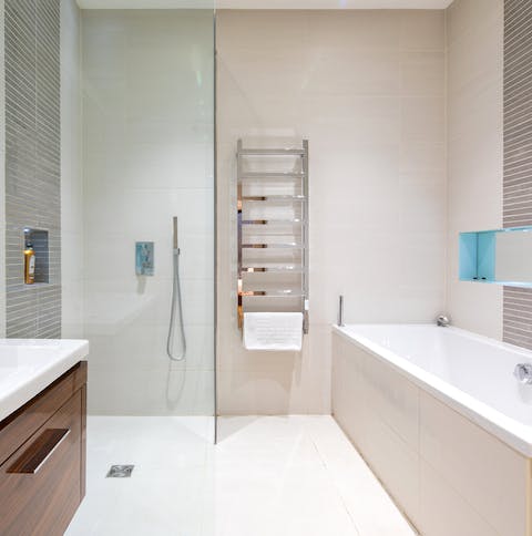 A bathroom for each bedroom