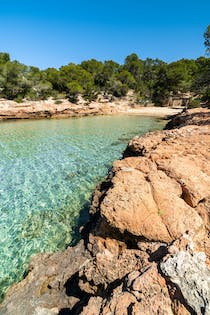 Swim in the Rock Pools at Cala Bassa