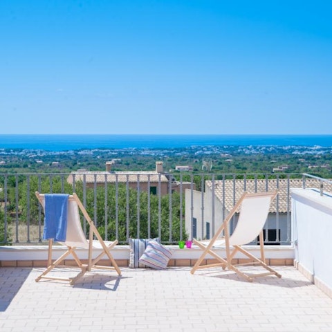 Sit back and soak up the amazing view from the balcony with your morning coffee