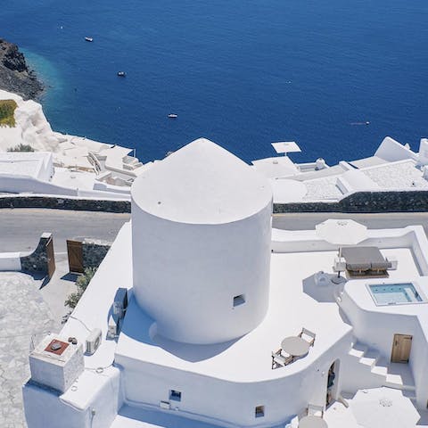 Experience a truly unique stay at an authentic Greek millhouse