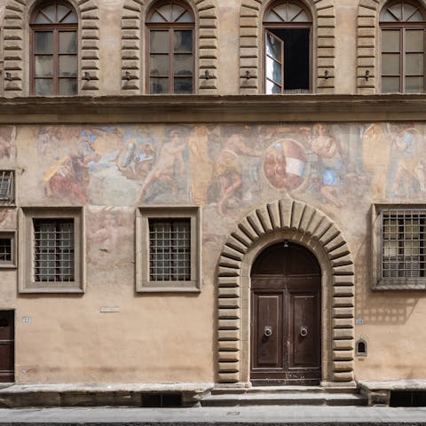 Turn the key onto this fresco-adorned former palazzo