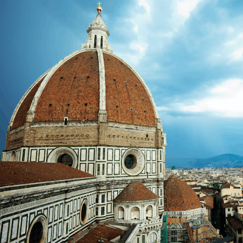 Head to the iconic Duomo, within easy walking distance