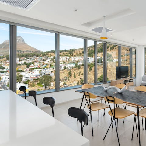 Get together for lazy brunches and mimosas here