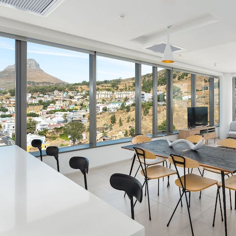 Get together for lazy brunches and mimosas here