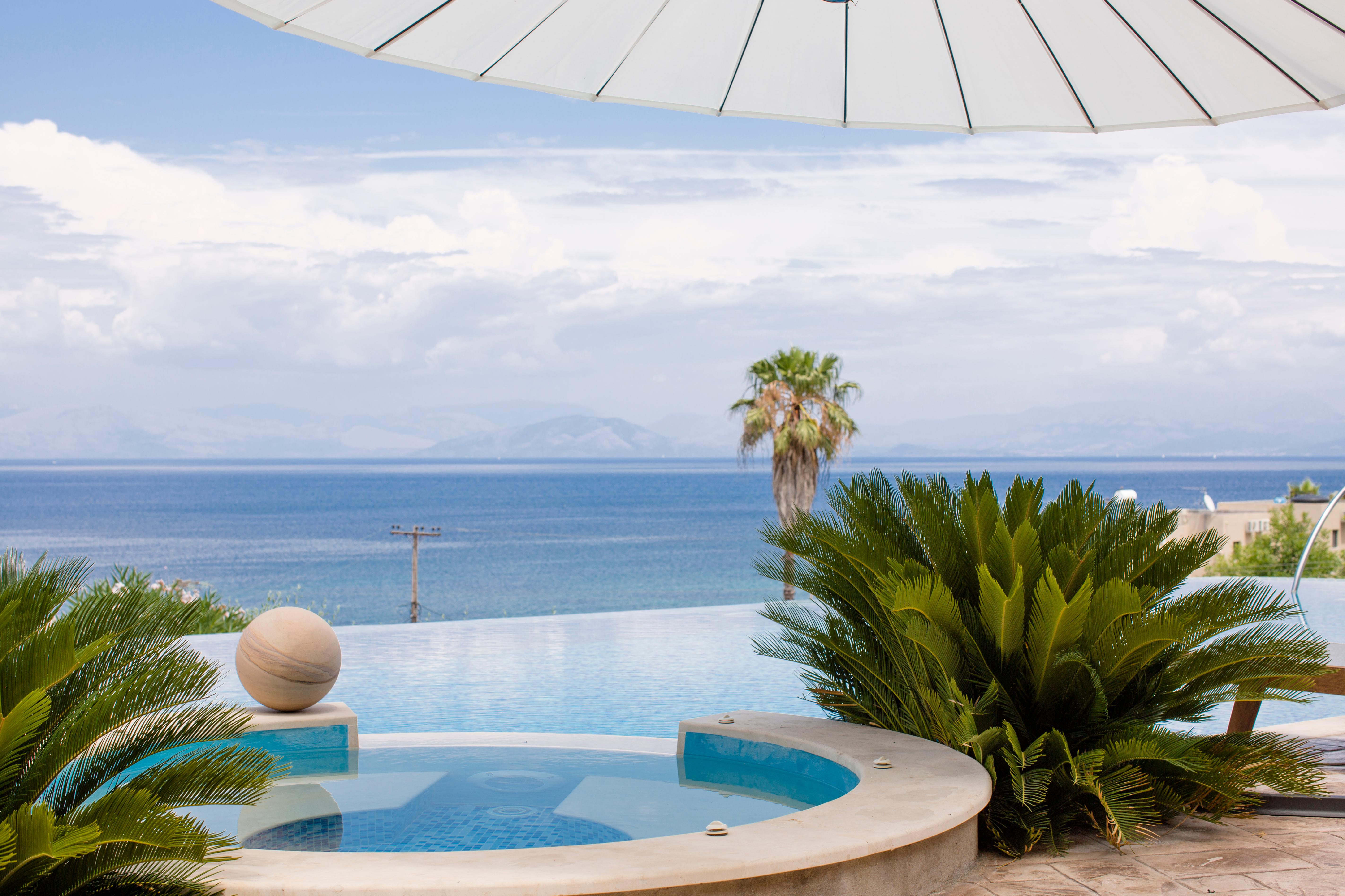 Mountains, River, Sea