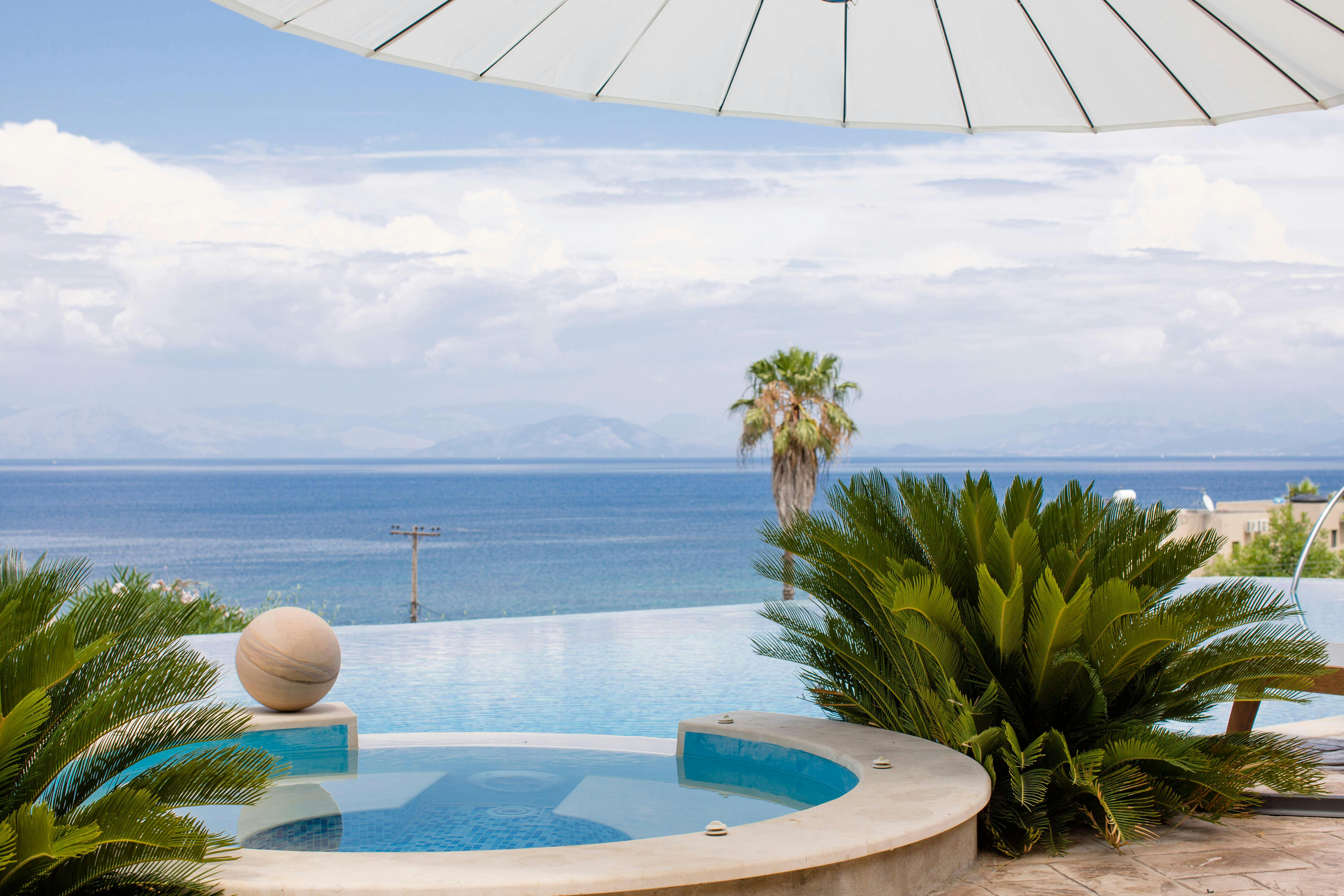 Mountains, River, Sea