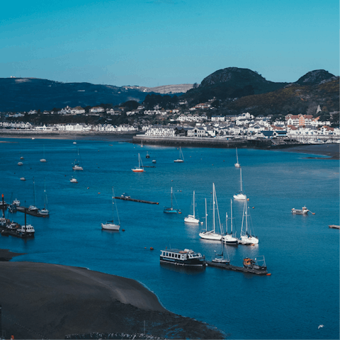 Explore the beautiful coast of North Wales starting at Conwy