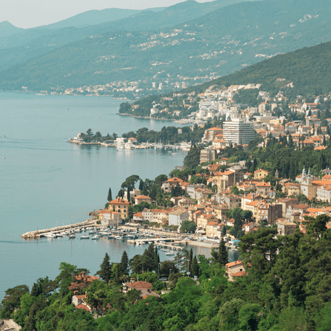 Discover Opatija's rich culture and history – just ten minutes away