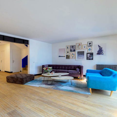 bright & airy living space