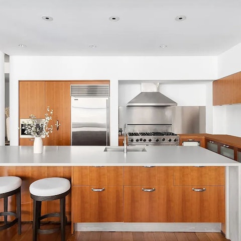 Cook in the chef's kitchen or dine out in Soho
