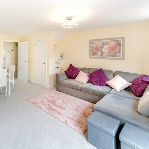 Curl up with a cup of tea after a busy day spent exploring Shropshire