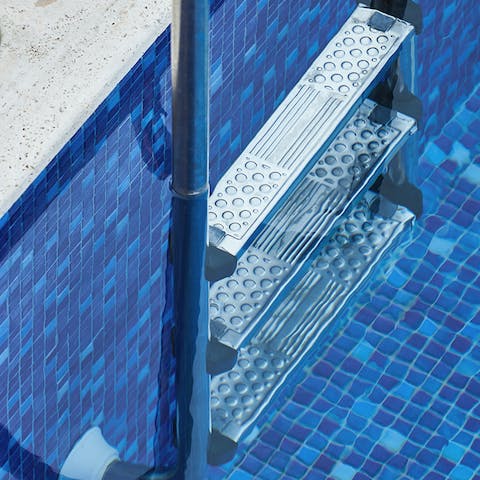 Relax in the Emirati sun on the Miami-style pool deck