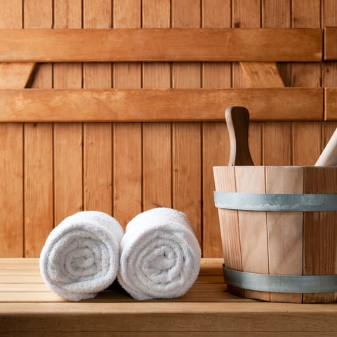 Turn up the heat in the sauna