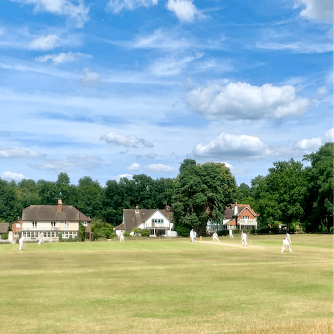 Explore the gorgeous Surrey countryside from outside your front door