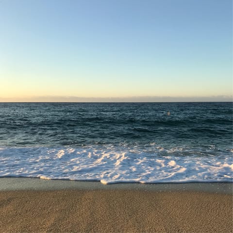 Visit Port de Pollença beach, less than 100m away