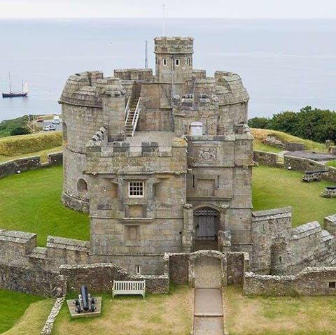 Walk around nearby Pendennis Castle