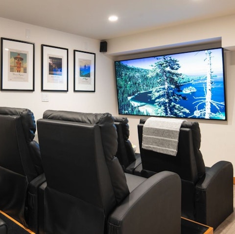 Head to the home cinema for a movie night
