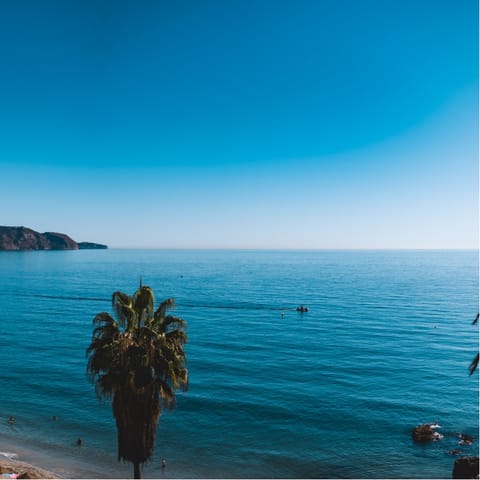 Discover the beautiful Playa de Torrox nearby, with its crystal clear waters and promenade to take a stroll down