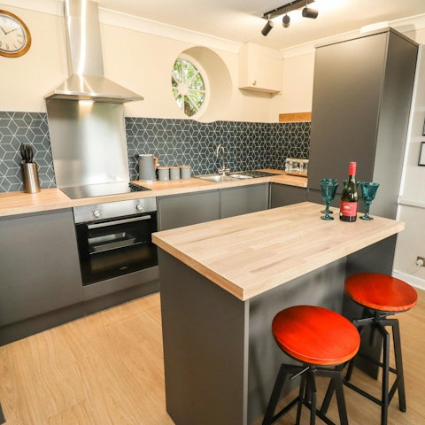 Whip up a cooked breakfast to set you up for a day of hiking