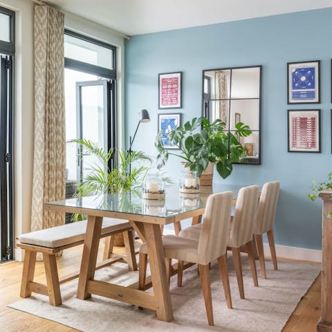 Whip up a meal using Devon crab to share around the dining table